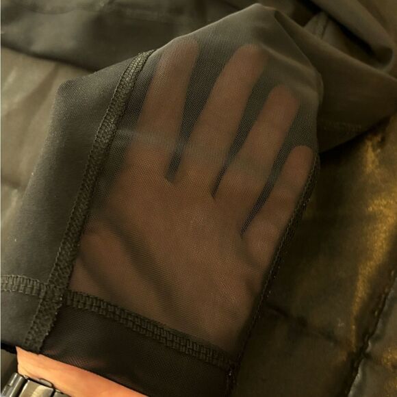 90 Degree by Reflex Black Mesh Athletic Leggings Size Small - Picture 6 of 10